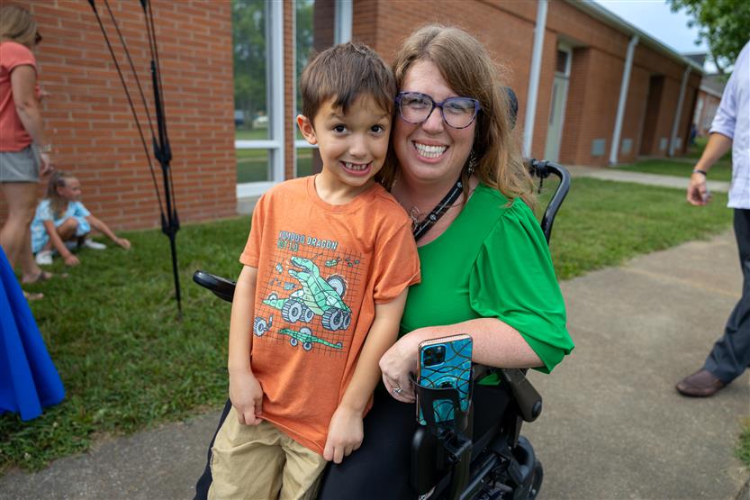 People enjoy back to school night